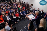 Donald Trump Nixes Idea Of Larger White House Briefing Room