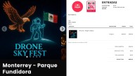 Familias saltillenses caen en estafa de espectáculo de drones en Monterrey