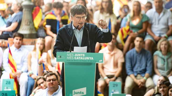 Puigdemont, un ano despois da fuxida: "Se me queren encerrado, o meu deber é facer o contraio"