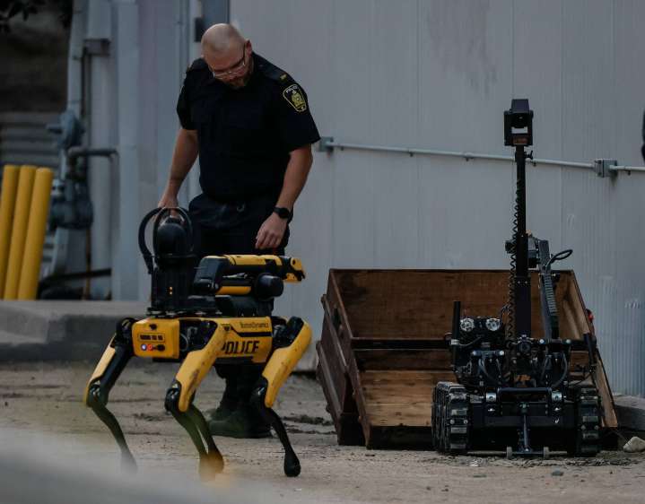 Suspicious crate behind office frightening deja vu for lawyer maimed in 2015 attempt on her life