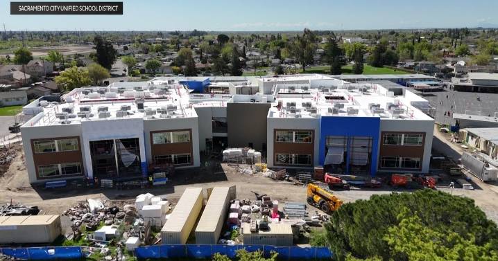 Here's a look at Sacramento City Unified's first new school construction in nearly 20 years