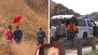 Emmanuel Haro's Dad Seen Helping Police Search for Son