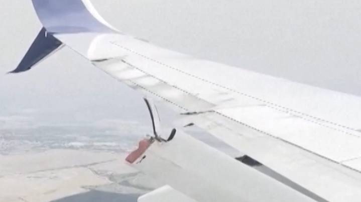 Part of Delta Air Lines plane wing breaks off during flight: Watch