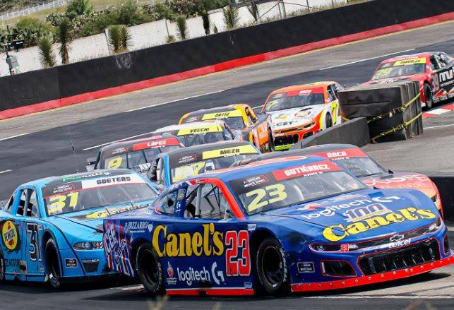 Inicia Max Gutiérrez con podio los Playoffs de Nascar México