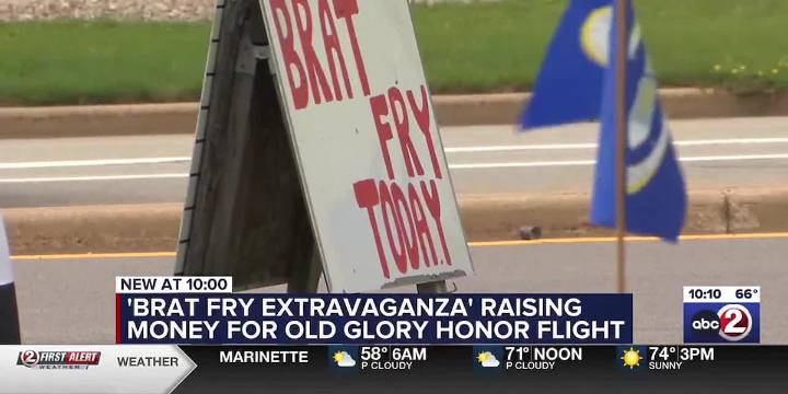 Appleton American Legion Post 38 raises money for Old Glory Honor Flight with brat fry