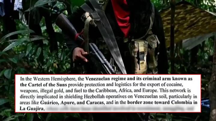 Informes revelan supuesta relación entre Cartel de los Soles, ELN, Segunda Marquetalia y Hezbolá