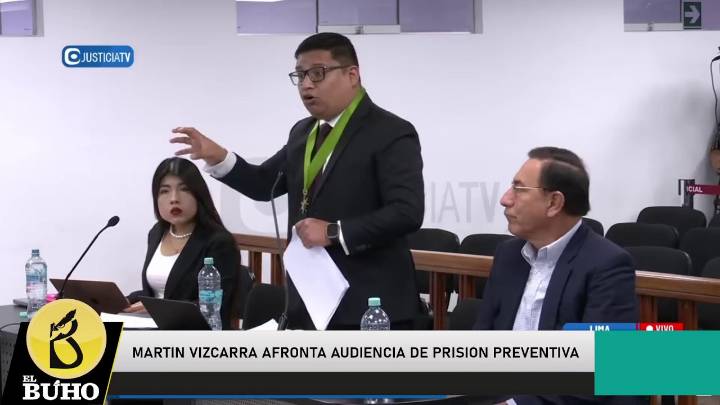 Martín Vizcarra EN VIVO: audiencia de prisión preventiva contra el expresidente (VIDEO)