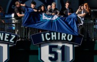Photos: Mariners fans pack T-Mobile Park to celebrate Ichiro’s jersey retirement
