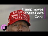 Trump Moves to Fire Lisa Cook, Escalating Fed Attack