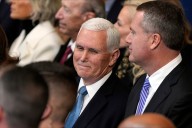 Pence says he 'fully' supports Trump's DC takeover