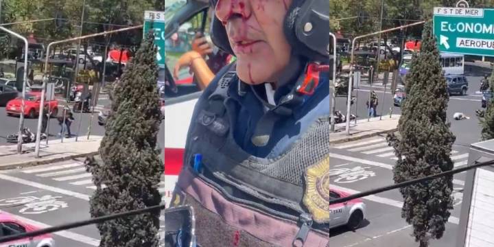 Policía dispara y mata a motociclista durante una riña en la alcaldía Venustiano Carranza, CDMX