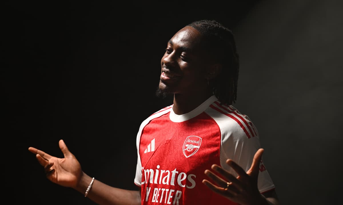 'That's my aim': Eberechi Eze sets trophy target after completing £67.5m Arsenal transfer