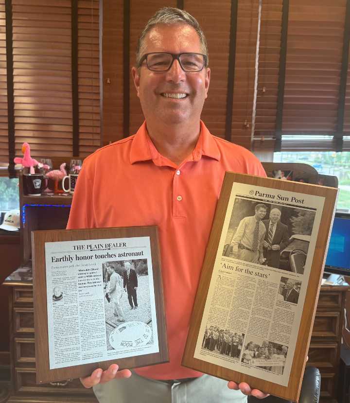 Parma mayor remembers when NASA astronaut Capt. James Lovell visited the city