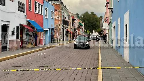 Deja un herido de bala asalto frustrado en joyería del Centro Histórico de Tlaxcala