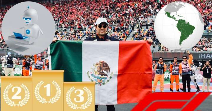 Ranking de la IA: qué lugar ocupa Checo Pérez entre los mejores pilotos latinos de F1 de la historia