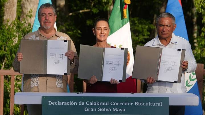 México, Guatemala y Belice anuncian el corredor biocultural más grande del mundo