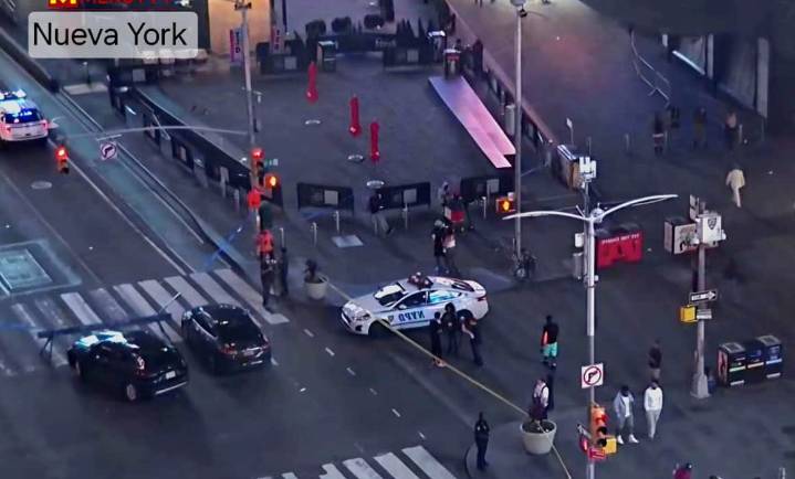 Registran 3 heridos durante tiroteo en Times Square