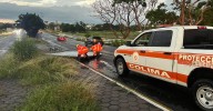 Causan lluvias daños materiales en zona norte del estado; sin víctimas reportadas