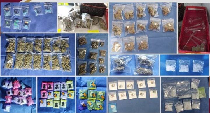 Cateos en el Valle del Mezquital dejan cinco detenidos y decomiso de drogas y armas
