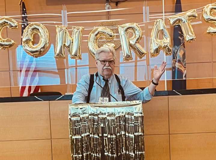 Associate court clerk Barry Winiker reflects on years of service