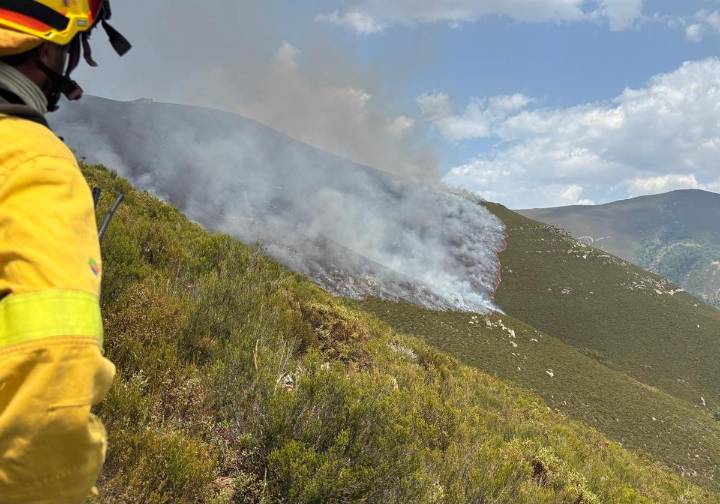 El fuego arrasa León: cinco incendios de nivel uno de peligrosidad en la provincia