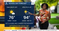 BACK TO SCHOOL FORECAST: Sunny and muggy with a chance of t