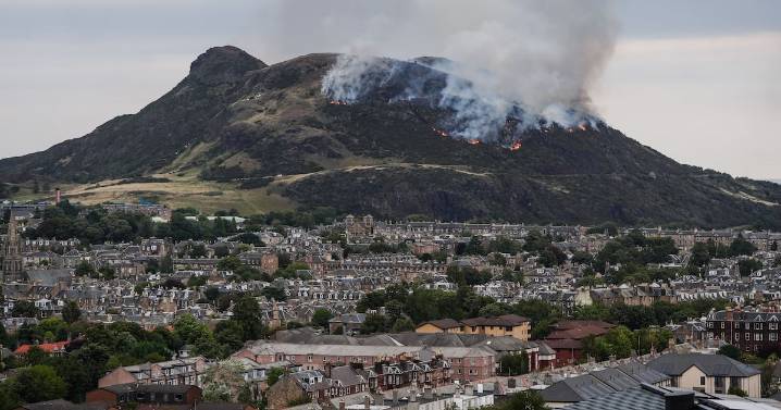 Scotland volcano, Arthur’s Seat, catches fire