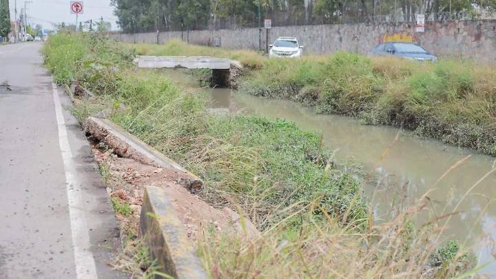 Guarnición se averío tras fuertes lluvias