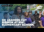 DC leaders celebrate first day of school with $82.9M project at elementary school