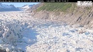 Glacier lake outburst at Alaska’s Mendenhall Glacier causes record