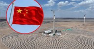 Proyecto Guazhou: Así es la primera planta termosolar de doble torre del mundo en China