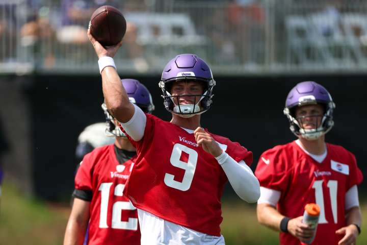 Vikings watch: A strong finish for J.J. McCarthy