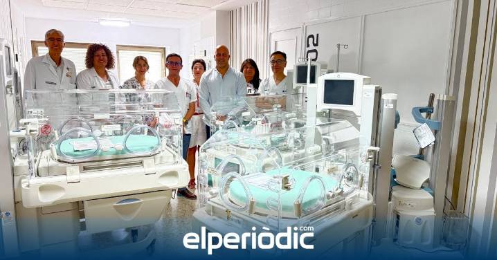 El Hospital General de Elche incorpora cuatro incubadoras de última generación en Neonatología
