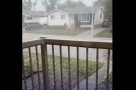 VIDEO: Sudden summer storm hammers town in Alberta
