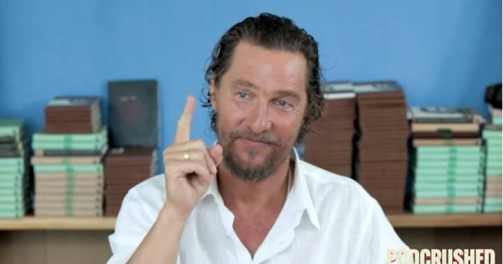 Matthew McConaughey y el viaje a Madrid que terminó en drama: «Fue demasiado»