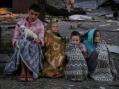 Week in Pictures: From missile strikes in Kyiv to Indonesia protests