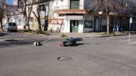 Una motociclista derivada al Hospital Municipal luego de un choque