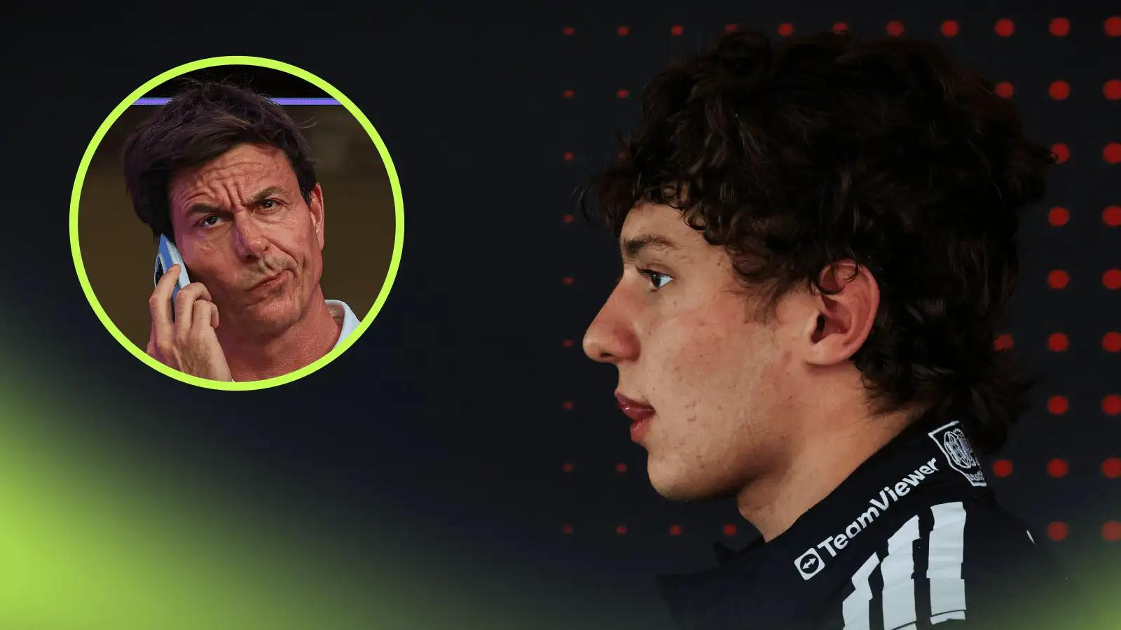 Toto Wolff makes admission about Kimi Antonelli amid Mercedes struggles