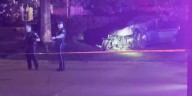 Scene video: One in hospital after crash in central Omaha