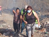 Ciudad de Salta | Distintas áreas municipales trabajan para sofocar incendios de pastizales en la ciudad