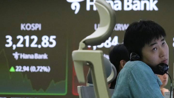 Asian shares charge higher after US stocks rally to records on hopes for interest rate cuts