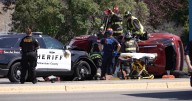 Driver rescued SUV collides with Yellowstone County patrol vehicle