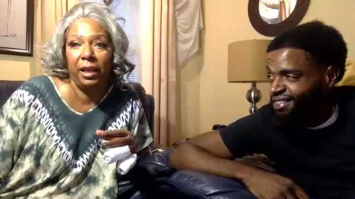 Woman reunites with hero bystander who rescued her from burning car