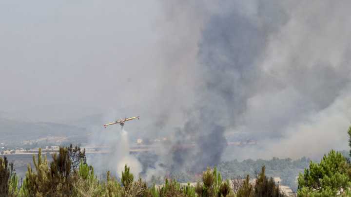 Catro feridos graves e maís de 7.500 persoas evacuadas nos incendios en Castela e León