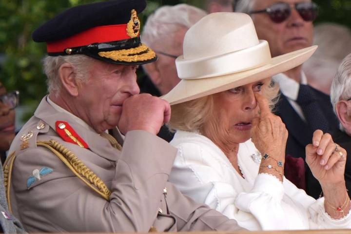 King Charles and Queen Camilla Tear Up as Veteran Goes 'Off Script' in Emotional Moment