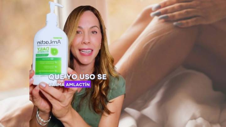 La dermatóloga Lillian Montalvo, sobre la piel seca: "Esta crema de ácido láctico devuelve suavidad en solo 2 semanas"