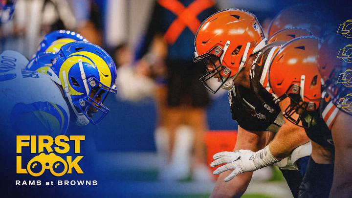First Look: Rams close out the 2025 preseason taking on the Browns in Cleveland