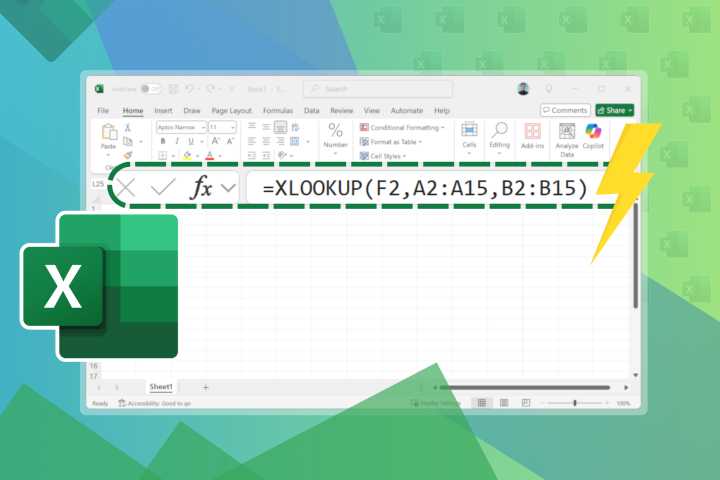 I Build Lightning-Fast Lookup Formulas With These Excel Functions
