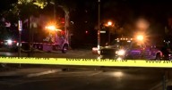 Tren embiste a autos y una mujer termina herida frente a un bar en Fort Lauderdale