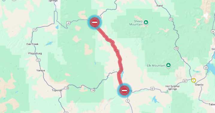 Highway 40 shut down near Kremmling after deadly head